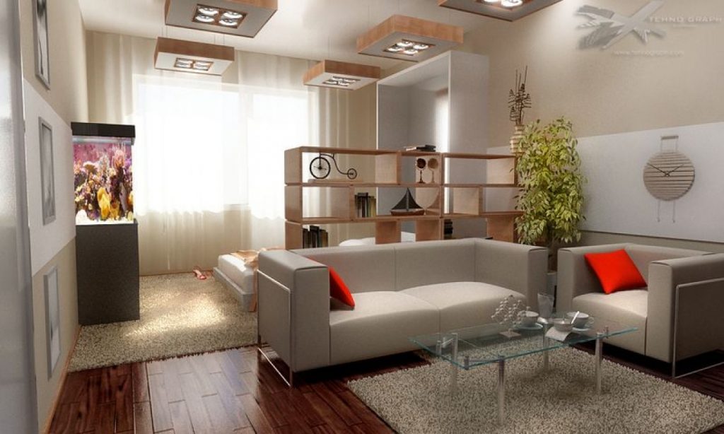 Действителният дизайн на малки апартаменти: идеи и примери