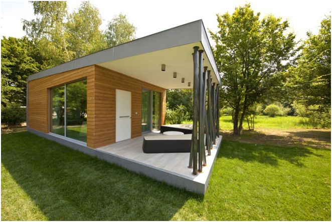 Проектиране на малка едноетажна къща на Ди Architettura Даниеле Menichini