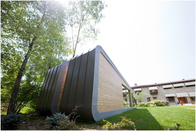 Проектиране на малка едноетажна къща на Ди Architettura Даниеле Menichini