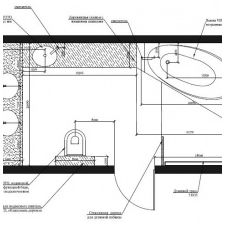 Изготвяне на проект на баня в таванско помещение 9 кв.м. м.