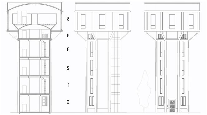 Къща на водната кула от Design Studio