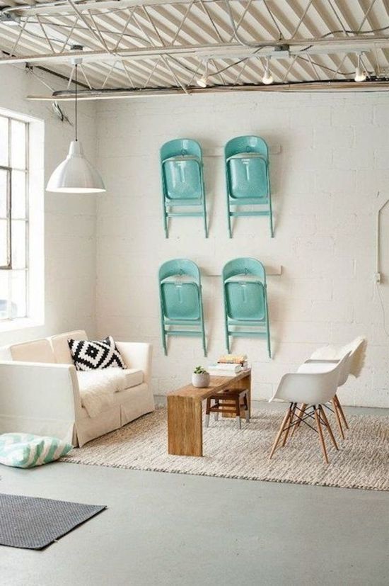 Сгъваеми столове в интериорния дизайн