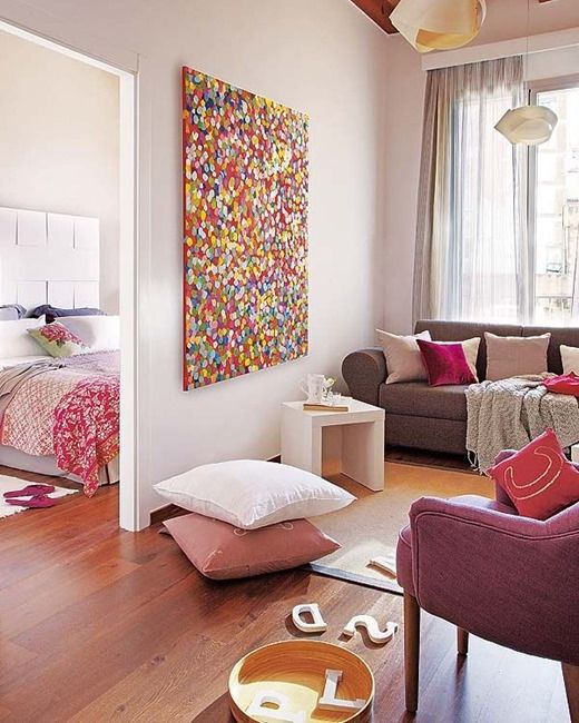Цветовата схема за малки апартаменти. Идеите на цветови комбинации за малки апартаменти (снимка)