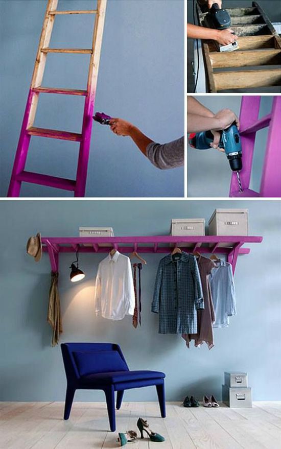 Ако няма кабинет: някои интересни идеи за съхранение на дрехи и обувки