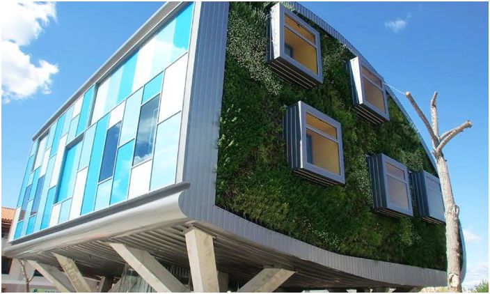 Еко-дом - ефектна сграда с ниска консумация на енергия