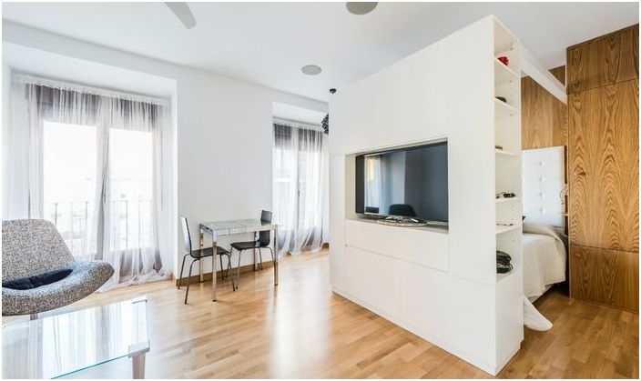 Апартамент с функционални решения, които ще бъдат от полза за собствениците malogabaritok