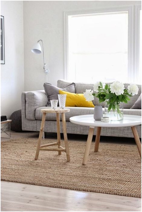 Het maken van ruimte in grijstinten: 32 interessante voorbeelden ... Woonkamer kleur gezellige
