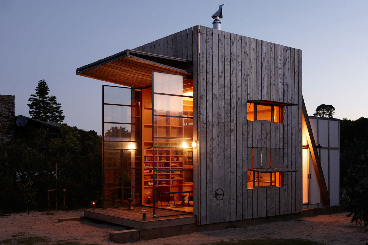 Модерна малка къща в Нова Зеландия