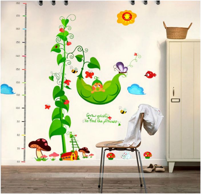 В света на приказките мечтае: 18 идеи цветна детска стая интериор