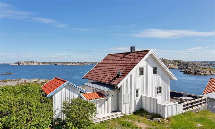 Селски къщи в скандинавски стил: функции, снимки