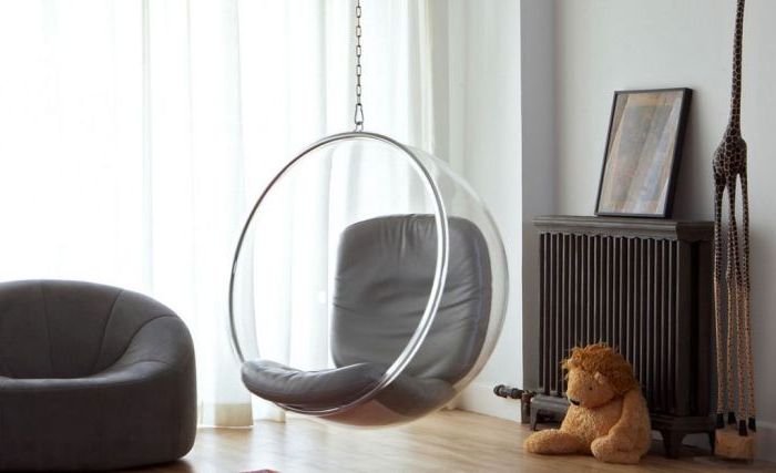 17 идеи за дизайн на стаи с висящи люлки, от които ще дойдат да зарадва деца и възрастни