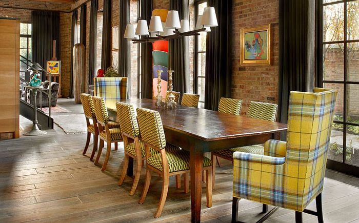 20 столове в индустриалната стил - красиви, цветни и функционални