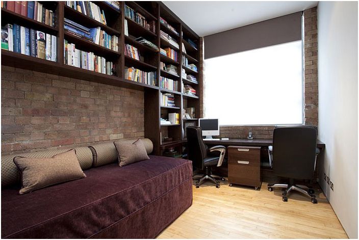 25 Home Office, се трансформира в уютна спалня за гости