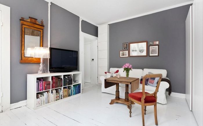 Малък апартамент в скандинавски стил: приятно и удобно