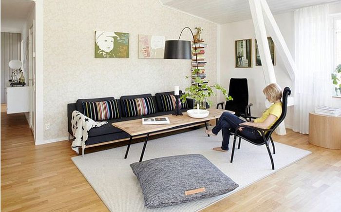 Стилът на минимализма и луксозен скандинавски: 35 зашеметяващи идеи за хол