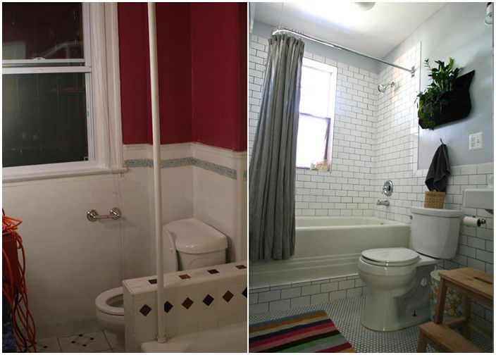 Зашеметяващи конверсия на 19 бани: преди и след снимки