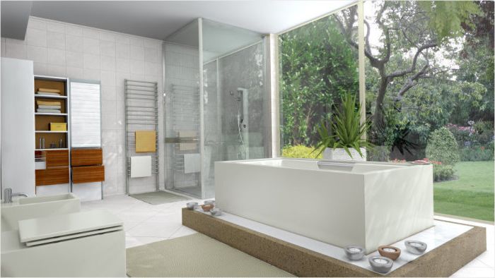 10 начина да се направи оптимално използване на пространството на баня