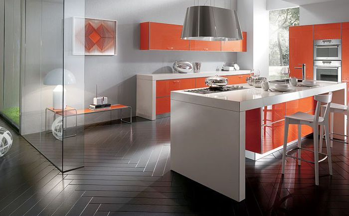 събиране Silkscreen Crystal: поразителен дизайн на кухня и всекидневна комплекти стая