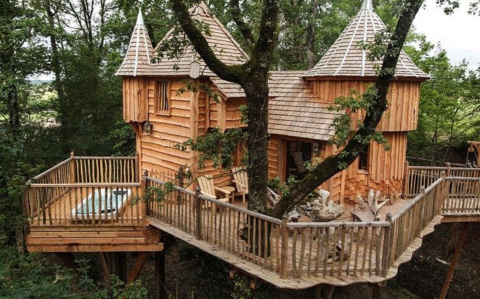 7 най-романтичните къщи на дървото, което може да се поръча чрез онлайн услугата