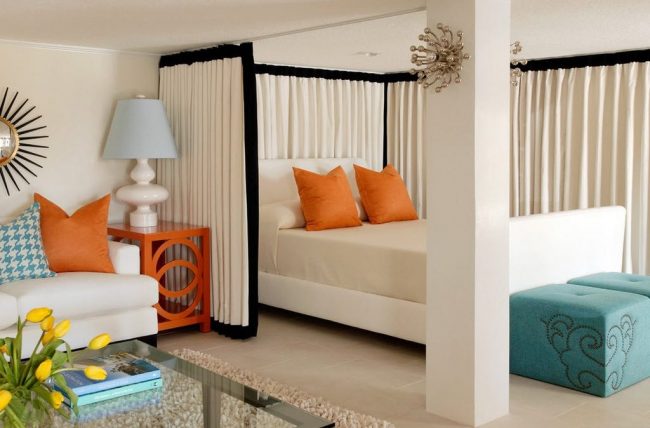 Малък апартамент: интериорен дизайн идеи и апартаменти с една спалня