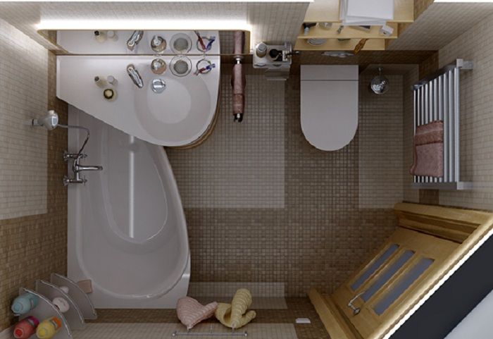 25 вълнуващи идеи за правилното проектиране малката баня