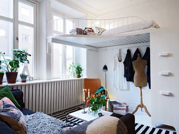 Большие идеи для маленькой спальни от DG HOME