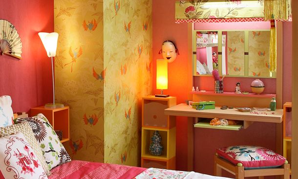 5yaponskii_sad1 10 colorful ideas for children's theme of two girls
