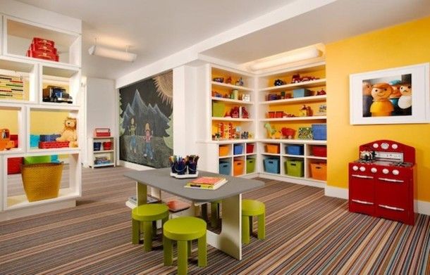 Innvendig rom detsvoky Interiøret -design- of- et -children's- rom-666-14