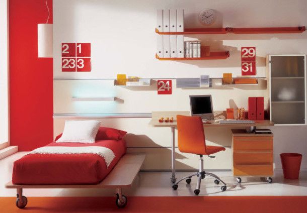 Innvendig rom detsvoky Interiøret -design- of- et -children's- rom-666-9