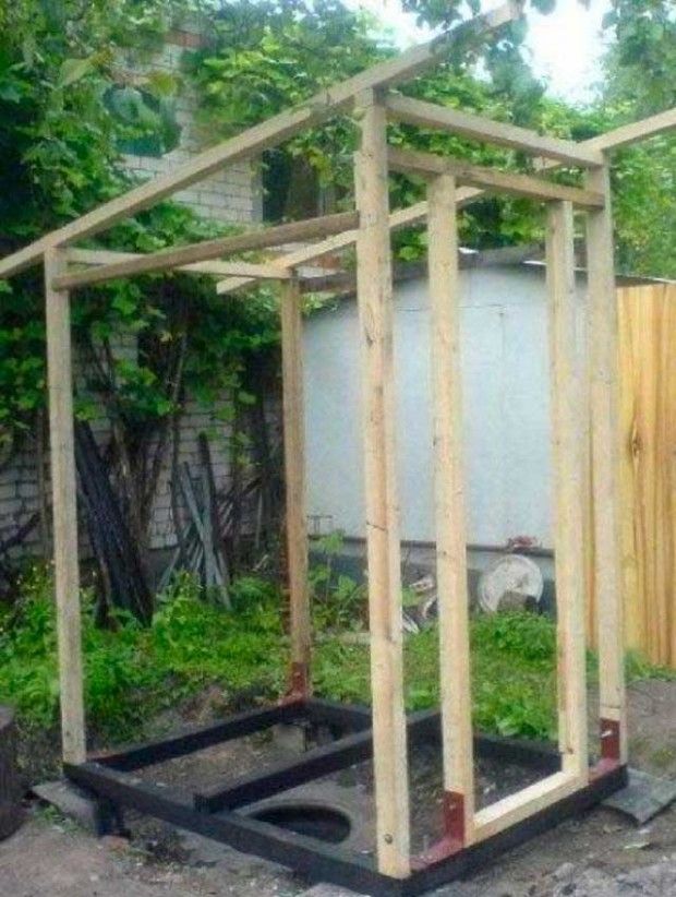Сделать туалет на даче своими руками фото размеры Сделать туалет на даче своими руками фото размеры