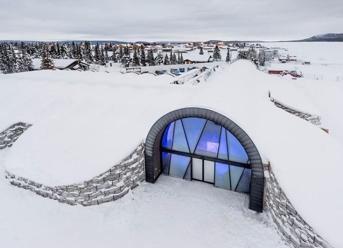 Екстремни спортове: лед хотел, който не се топи дори през лятото