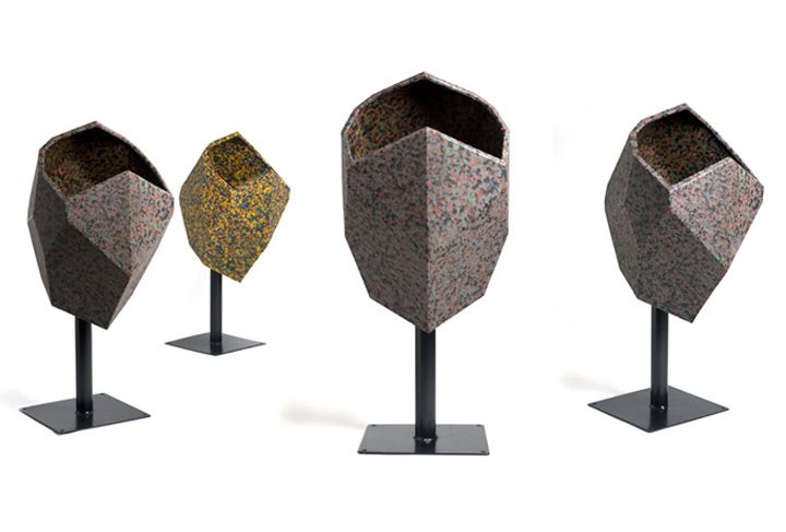Елегантна градска мебели от пластмасови отпадъци - творчески идеи Родриго Алонсо