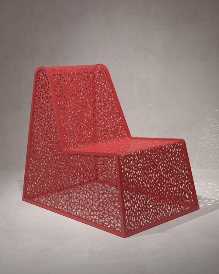Кресло, изработено в Бруклин от Sergio MANNINO Studio