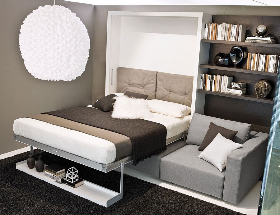 Bed-трансформатор: уникалната система, компактност и функционалност за малки апартаменти