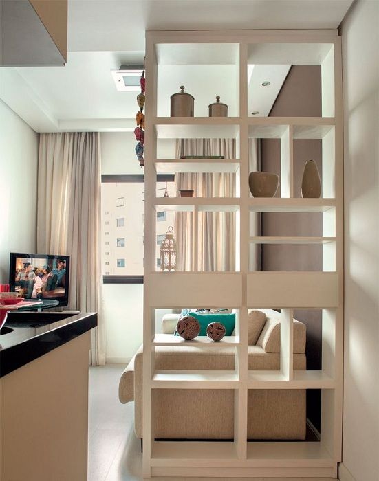 Оригинални и практични идеи за пространство зониране в стаите: 25 ярки примери