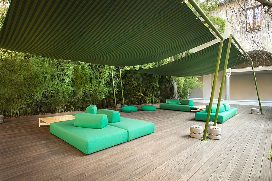 Lawn Decor и жилищни райони: събиране на Paola Lenti