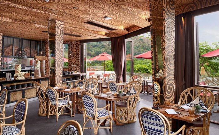 Paradise хотели, построени от бамбук