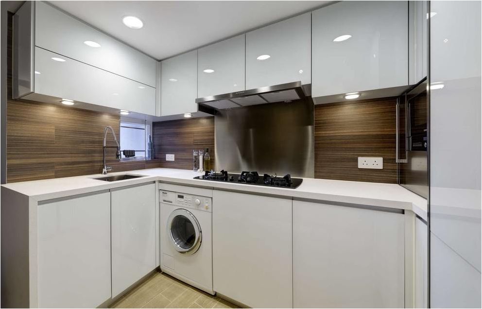 Washing machine in the kitchen: how to choose, tips and ideas-9